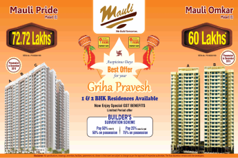 Enjoy special GST benefits at Mauli Sai Projects in Mumbai